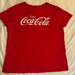 Kids size Large Coca-Cola Red Tee